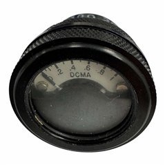 Model 100W International Circular Analog Panel Meter Ammeter 0-1mA 31mm