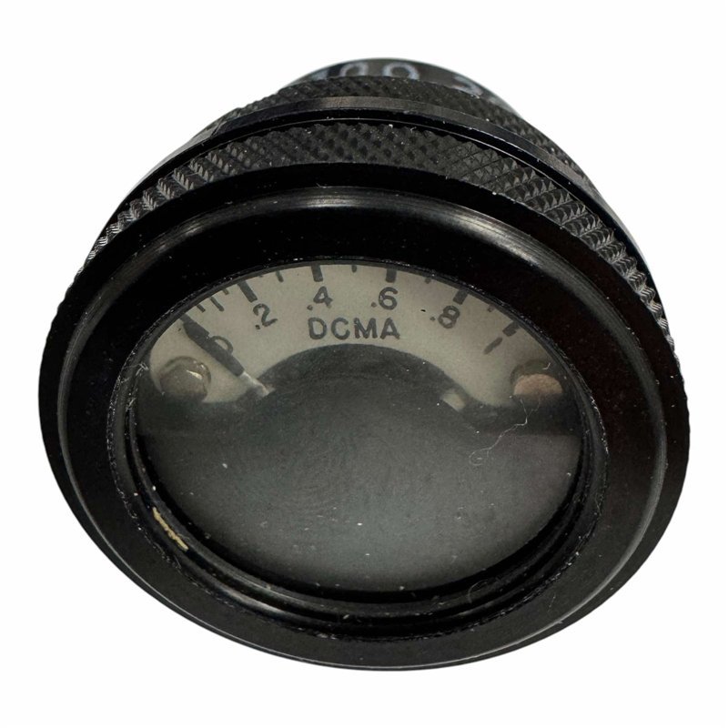 Model 100W International Circular Analog Panel Meter Ammeter 0-1mA 31mm