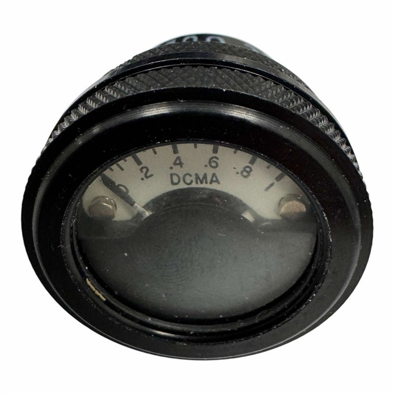 Model 100W International Circular Analog Panel Meter Ammeter 0-1mA 31mm