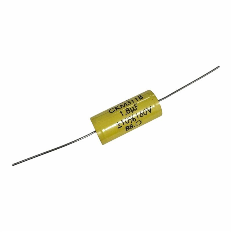 CKM311B EFD Axial Film Capacitor 1.8uF 160V 10% 30x14mm