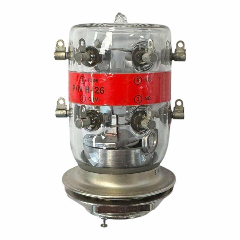 H-26 H26 Kilovac Vacuum Relay 4PDT 26.5Vdc