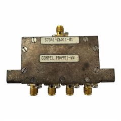 PD09S1-4W Compel Power Splitter Combiner SMA 4 Way 3W 870-915Mhz