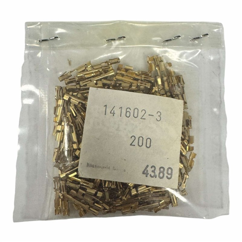 141602-3 Gold Contact Pins 26-30 AWG [Qtyx200]