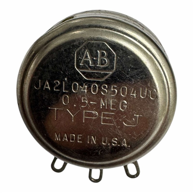 JA2L040S504UC Allen Bradley Type J Potentiometer 500Kohm 500Kohm 2W