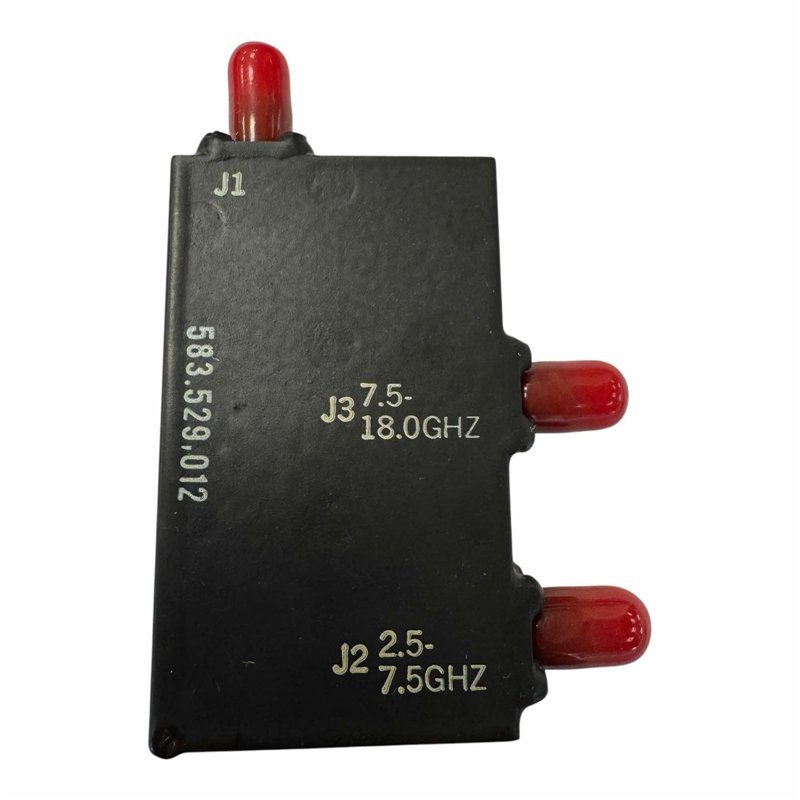 R4079 Microphase Microwave Diplexer SMA J2: 2.5-7.5Ghz J3: 7.5-18Ghz
