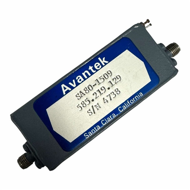 SA80-1509 Avantek RF Amplifier SMA(f-f) 0.5-1GHZ 15V