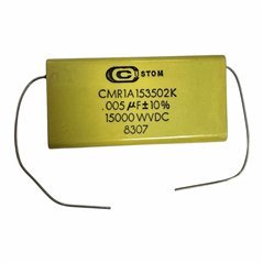 CMR1A153502K Custom Capacitor Axial Film 0.005uF 5nF 15000V 15kV  10% 70x35.5mm