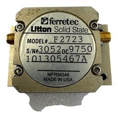 F2723 Ferretec Yig Filter 4000-18000Mhz 0-5V L1:P1,P2 L2:P3,P4