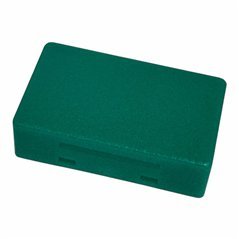 AML51F10G Rectangular Pushbutton Switch Cap Green Color Snap Fit 25x15.5mm
