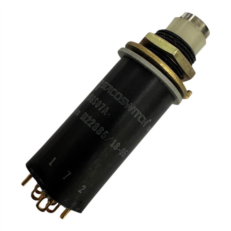 M22885/18-05 Stacoswitch Momentary Snap Action Pushbutton Switch 2PDT