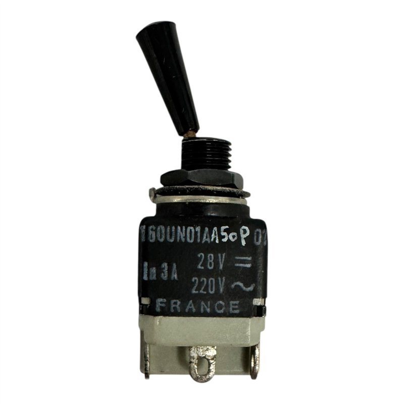 160UN01AA50P01 Toggle Switch 28Vdc 220Vac SPDT