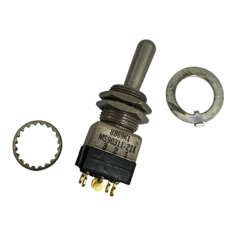 MS90311-211 Cutler Hammer Toggle Switch ON-OFF-ON 8869K1