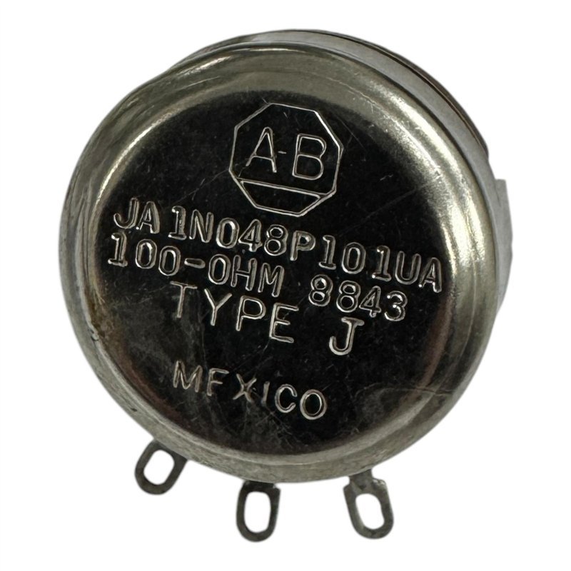 JA1N048P101UA Allen Bradley Type J Potentiometer 100Ohm 100R