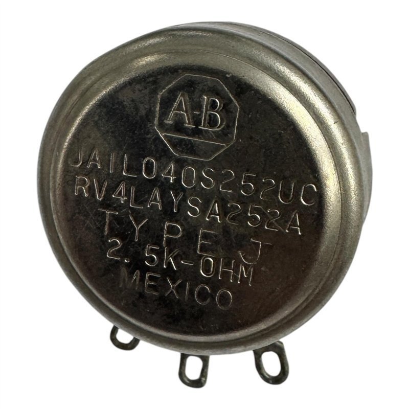 JA1L040S252UC Allen Bradley Type J Potentiometer 2.5Kohm 2K5