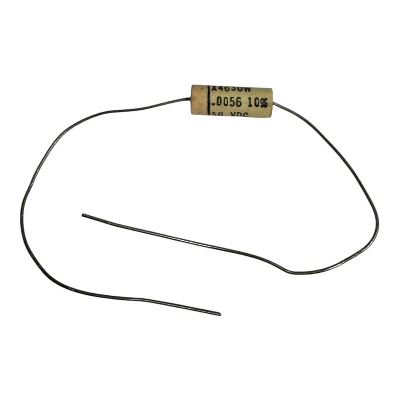 X463UW TRW Axial Film Capacitor 5.6nF 50V 10% 11x4mm