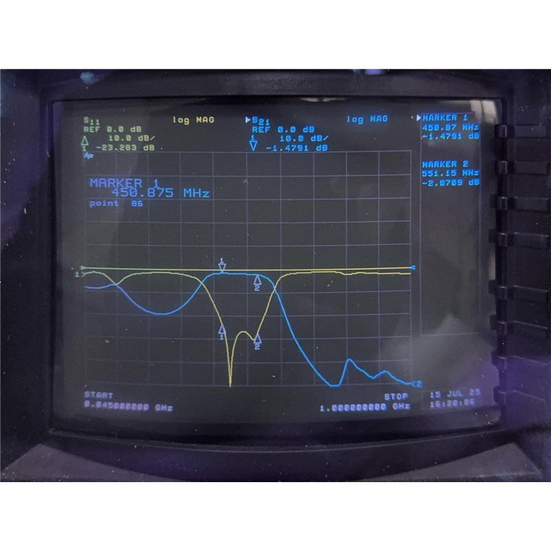 Channel Microwave Coaxial Circulator Dual Junction 450-550Mhz