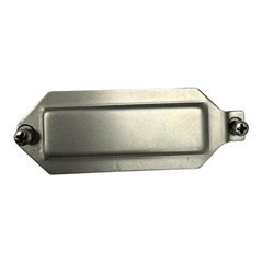 A10142-01-10 Rectangular Connector Screw Type Metallic Dust Cover 74x26mm