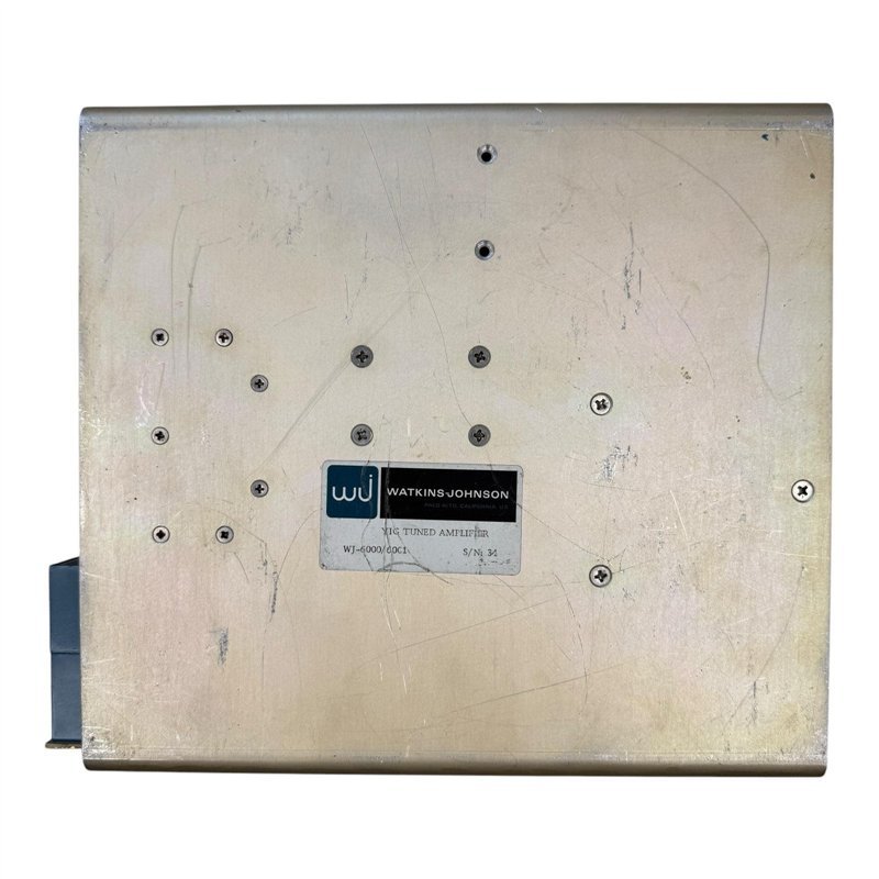 WJ-6000/60C1 Watkins Johnson Yig Tuned Amplifier Assembly