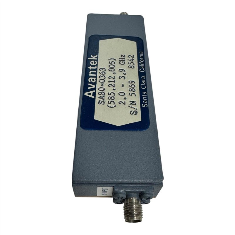 SA80-0363 Avantek RF Amplifier 2-3.9GHz 15V SMA(f-f)