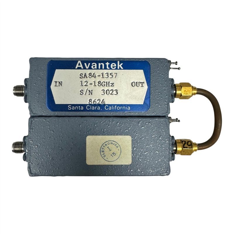 SA84-1357 Avantek RF Amplifier 12-18GHz 15V SMA(f-f)