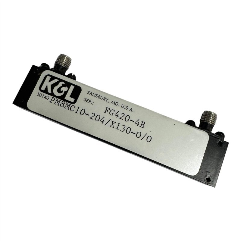PM8MC10-204 K&L RF Filter 140-270MHz SMA(f-f) FG420-4B