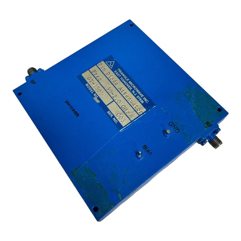GT1301 Triangle Microwave RF Pin Diode Attenuator 0.5-2GHz SMA(f-f)