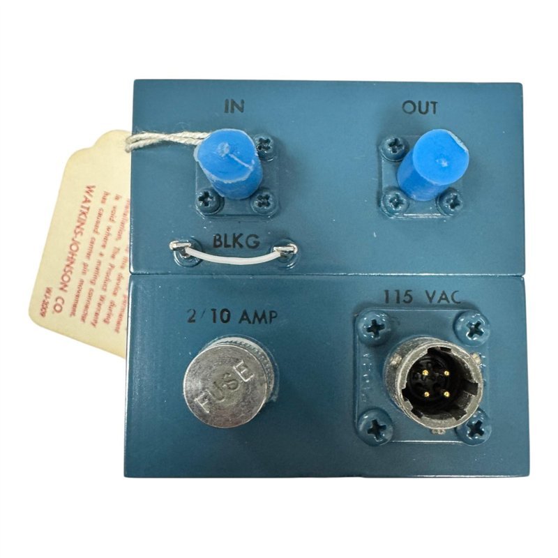 WJ-739-24 Watkins Johnson Low Noise Solid State Amplifier 1-2GHz 115Vac