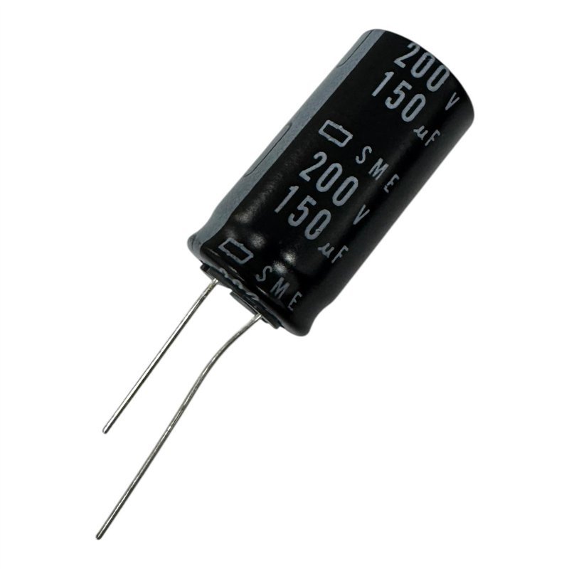 SME Matsushita Capacitor Radial Electrolytic 150uF 200V 85C 36x18mm