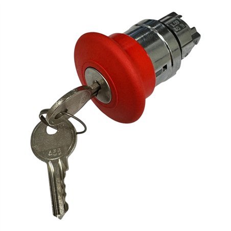 ZB4BS14 Schneider Red Key Pushbutton Switch