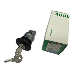 ZB4BS12 Schneider Black Key Pushbutton Switch