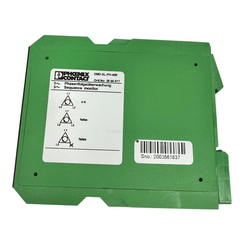 EMD-SL-PH-40 Pheonix Contact Electronic Monitoring Relay For Phase Sequence