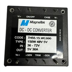 7H55.15.WC000 Magnetek DC-DC Converter Vin:36-72V Vout:5V 30A 150W