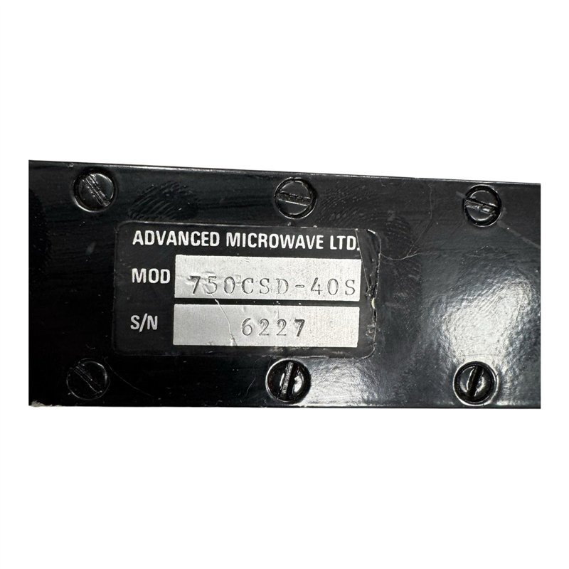 750CSD-40S Waveguide Coupler Double Ridge WRD-750 WRD750 2-Port SMA(f) 40db