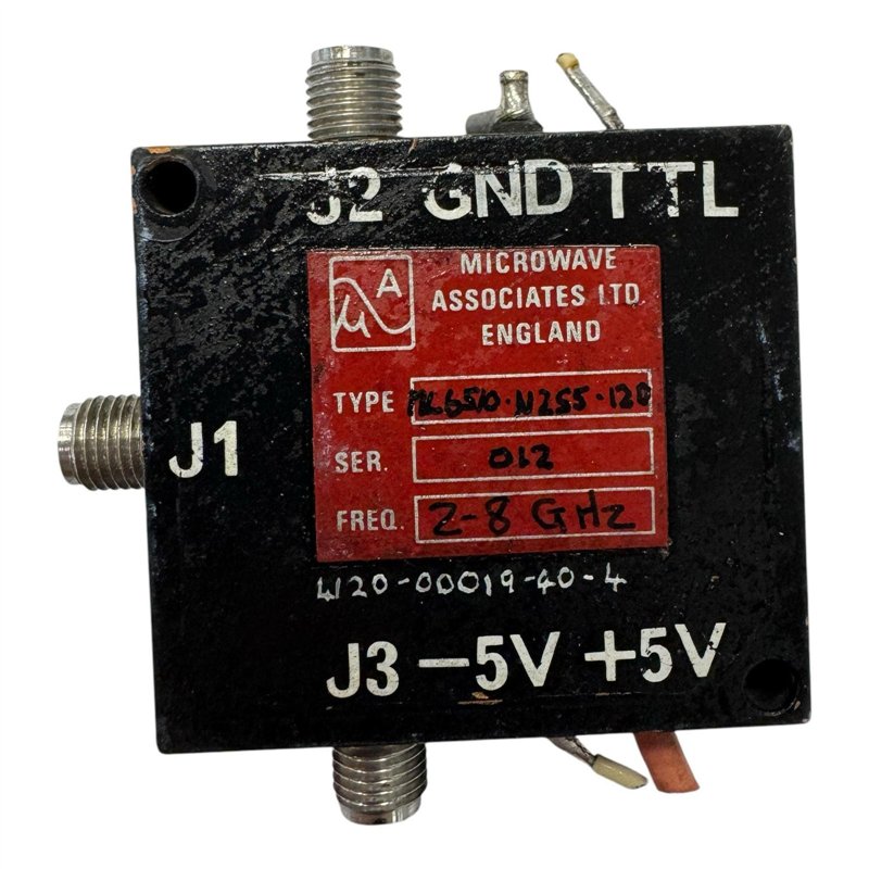 ML6510-M255-120 MA RF Switch +-5V,TTL 2000-8000Mhz SMA SPDT