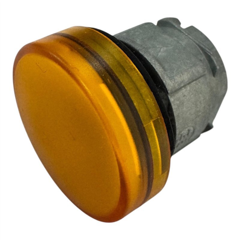 ZB4BV053 Telemechanique Orange Pilot Light Head ID:22mm OD:28mm