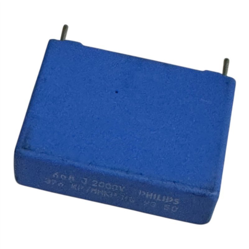 376KP/MMKP Philips Capacitor Radial Film 6.8nF 2000V 2kV 25x18x8mm