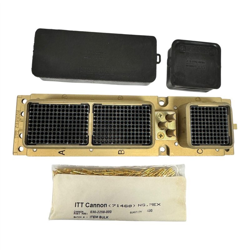 BKAD2-400-30001 ITT Cannon Rack Panel Connector