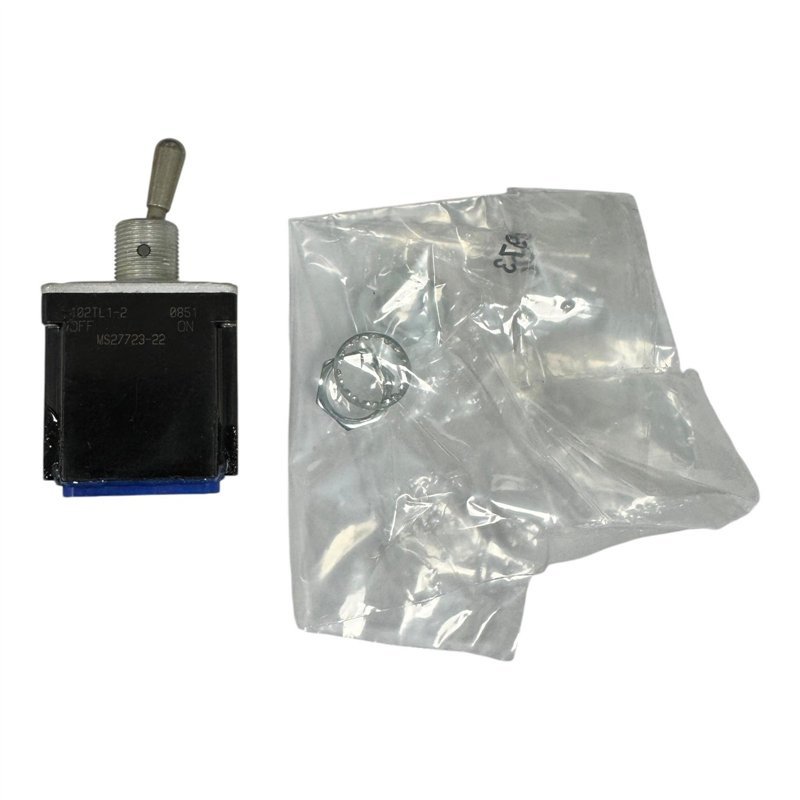 MS27723-22 Honeywell Toggle Switch DPST 15A 125Vac 102TL1-2