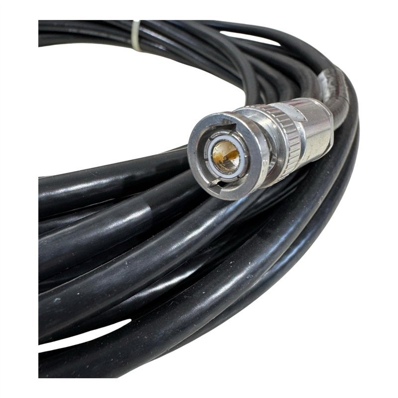 Huber Suhner Cable Assembly Coaxial Triax 3420 BNT Male-Male Length:10Meters