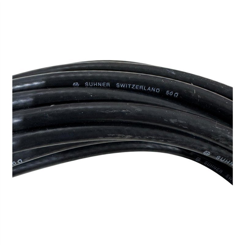 Huber Suhner Cable Assembly Coaxial Triax 3420 BNT Male-Male Length:10Meters