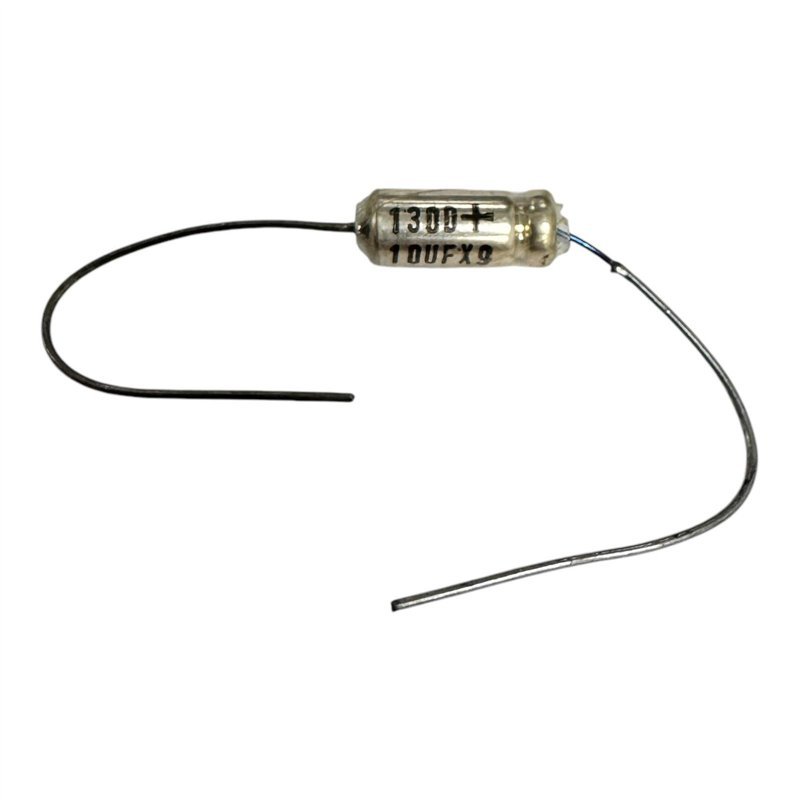 130D Sprague Capacitor Axial Tantalum 10uF 30V 13x5mm
