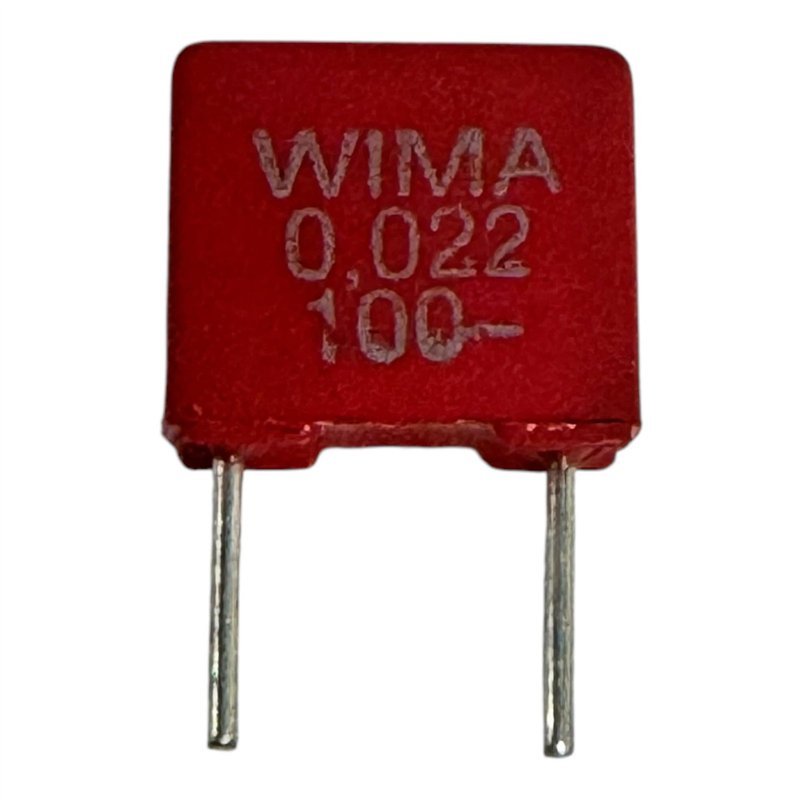 WIMA Capacitor Radial Film 22nF 100V 7.5x6.5mm [Qtyx100]