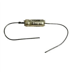 138D Sprague Capacitor Axial Tantalum 15uF 30V 14x5mm