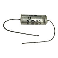 600D256G060D4 Sprague Capacitor Axial Aluminium Electrolytic 25uF 650V 125C 25x10mm