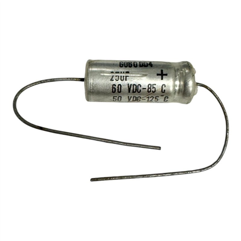 600D256G060D4 Sprague Capacitor Axial Aluminium Electrolytic 25uF 650V 125C 25x10mm
