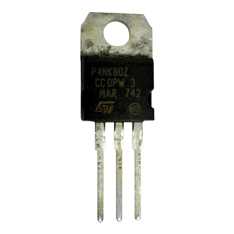 STP4NK80Z STM Mosfet Transistor N Channel 800V 3A
