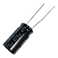 ITT Capacitor Radial Electrolytic 470uF 16V 20x10mm