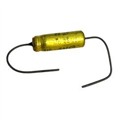CO31 Sic Safco Capacitor Axial Electrolytic 22uF 25V 20x7mm