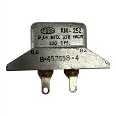 XM252 Cornell Dubilier Capacitor Fixed Dielectric Paper Film 0.04uF B-457658-4