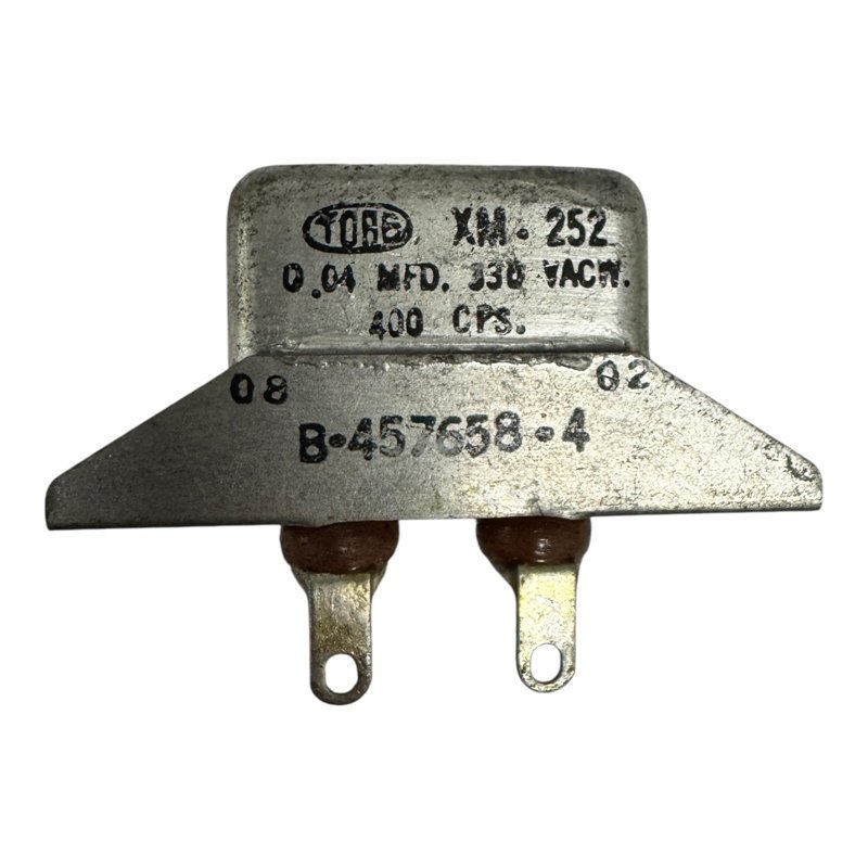 XM252 Cornell Dubilier Capacitor Fixed Dielectric Paper Film 0.04uF B-457658-4